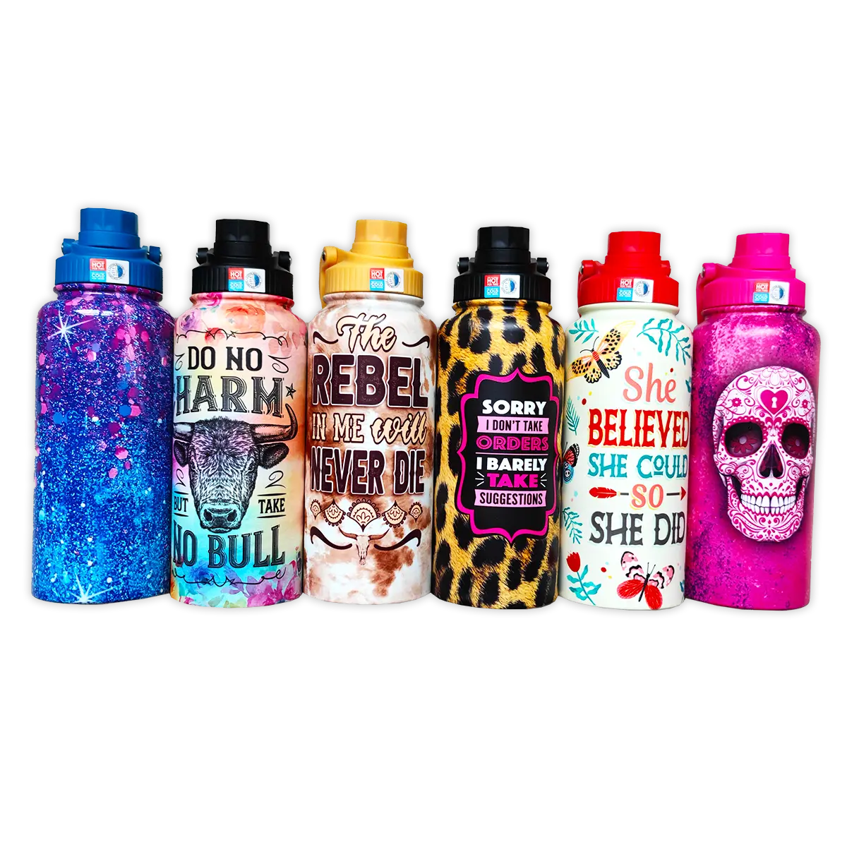 Insulated Drinkware Assortment Floor Display - 24 Pieces Per Retail Ready Display 88499 NOVELTY INC