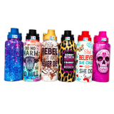 Insulated Drinkware Assortment Floor Display - 24 Pieces Per Retail Ready Display 88499 NOVELTY INC