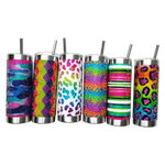 Insulated Drinkware Assortment Floor Display - 24 Pieces Per Retail Ready Display 88499 NOVELTY INC