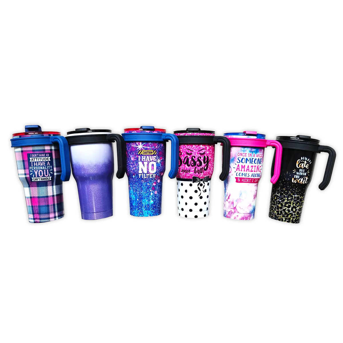 Insulated Drinkware Assortment Floor Display - 24 Pieces Per Retail Ready Display 88499 NOVELTY INC