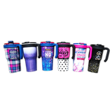 Insulated Drinkware Assortment Floor Display - 24 Pieces Per Retail Ready Display 88499 NOVELTY INC