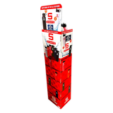 32 oz Insulated Stainless-Steel Printed Bottle Assortment Floor Display - 24 Pieces Per Retail Ready Display 88493 NOVELTY INC