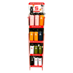 32 oz Insulated Stainless-Steel Printed Bottle Assortment Floor Display - 24 Pieces Per Retail Ready Display 88493 NOVELTY INC