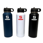 32 oz Insulated Stainless-Steel Printed Bottle Assortment Floor Display - 24 Pieces Per Retail Ready Display 88493 NOVELTY INC