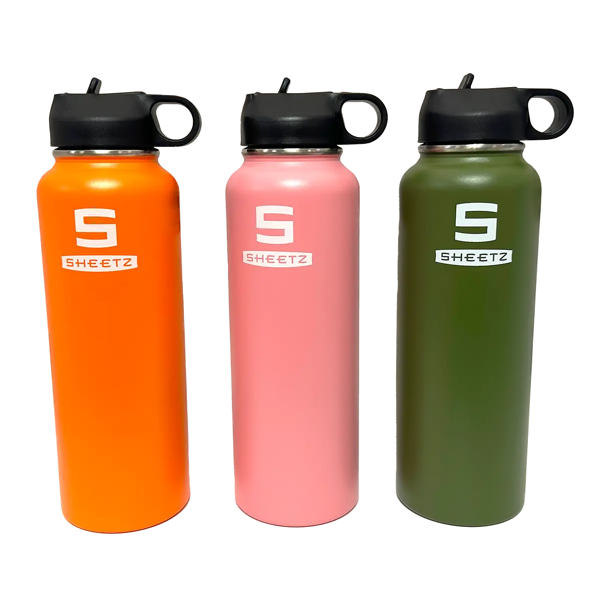 32 oz Insulated Stainless-Steel Printed Bottle Assortment Floor Display - 24 Pieces Per Retail Ready Display 88493 NOVELTY INC