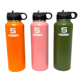 32 oz Insulated Stainless-Steel Printed Bottle Assortment Floor Display - 24 Pieces Per Retail Ready Display 88493 NOVELTY INC