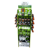 Tech Gift Floor Display Assortment Floor Display - 62 Pieces Per Retail Ready Display 88495 NOVELTY INC