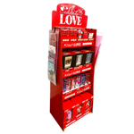 Valentine's Day Glass and Gift Assortment Floor Display - 81 Pieces Per Retail Ready Display 88500 KIPP BROTHERS
