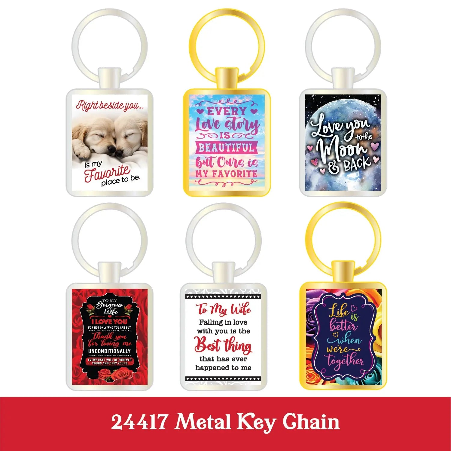 Valentine's Day Glass and Gift Assortment Floor Display - 81 Pieces Per Retail Ready Display 88500 KIPP BROTHERS