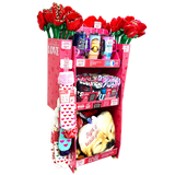 Valentine's Day Plush and Gift Assortment Floor Display - 48 Pieces Per Retail Ready Display 88505 KIPP BROTHERS