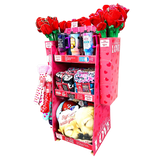 Valentine's Day Plush and Gift Assortment Floor Display - 48 Pieces Per Retail Ready Display 88505 KIPP BROTHERS