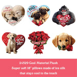 Valentine's Day Plush and Gift Assortment Floor Display - 48 Pieces Per Retail Ready Display 88505 KIPP BROTHERS
