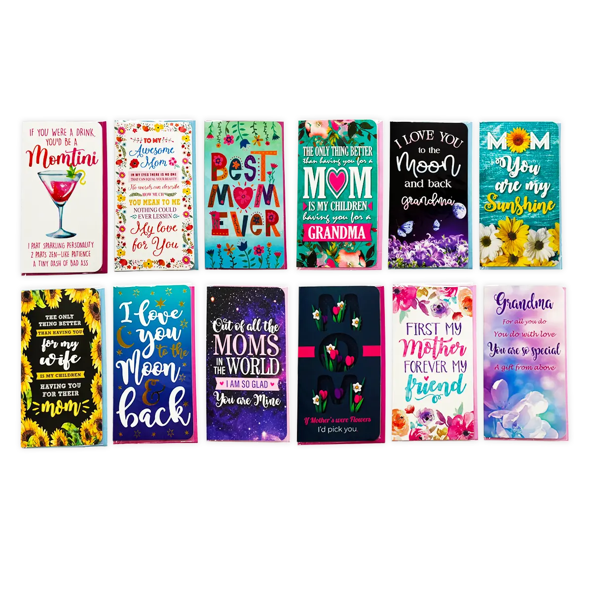 Mother's Day Celebrate Mom Assortment Floor Display - 102 Pieces Per Retail Ready Floor Display 88516 KIPP BROTHERS