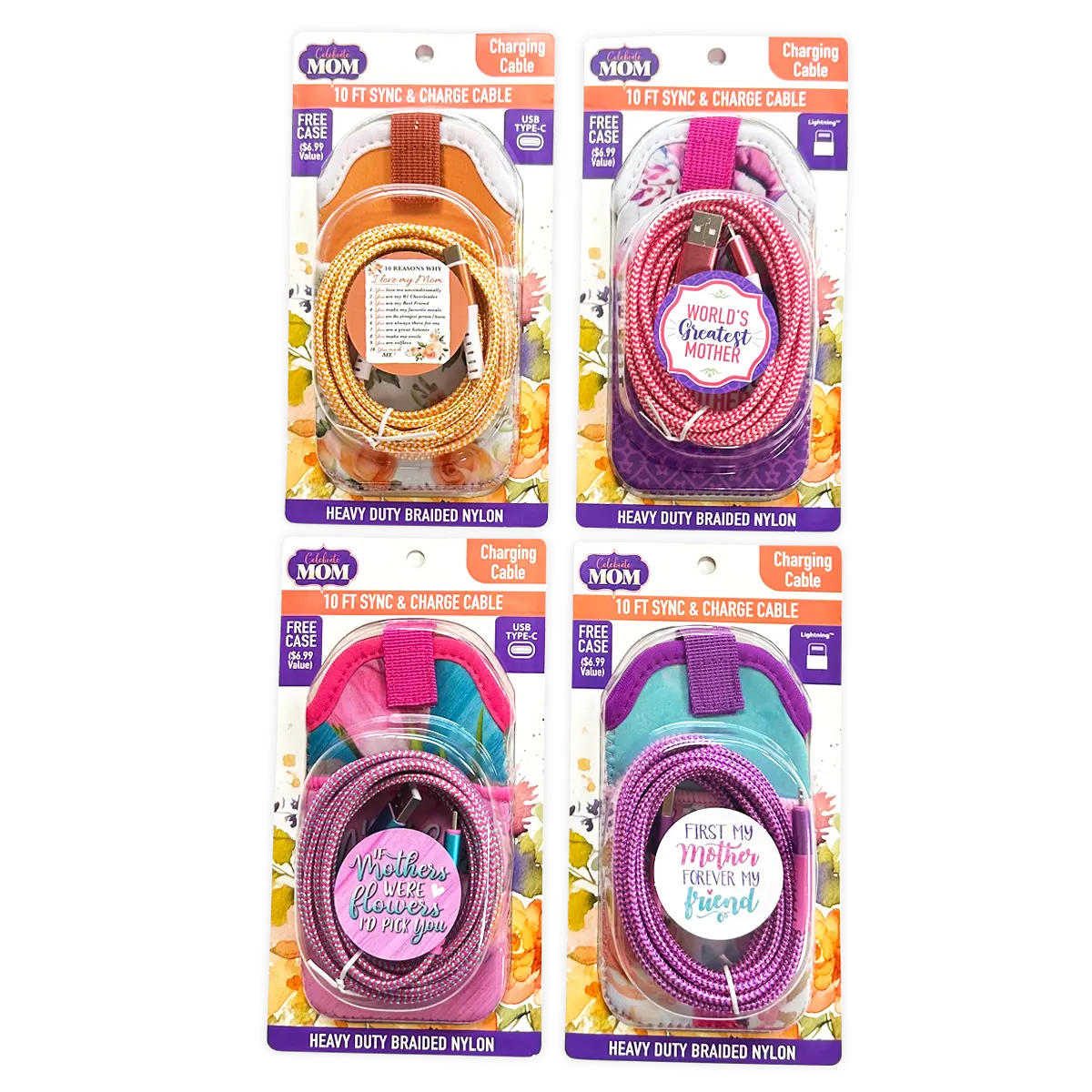 Mother's Day Celebrate Mom Assortment Floor Display - 102 Pieces Per Retail Ready Floor Display 88516 KIPP BROTHERS