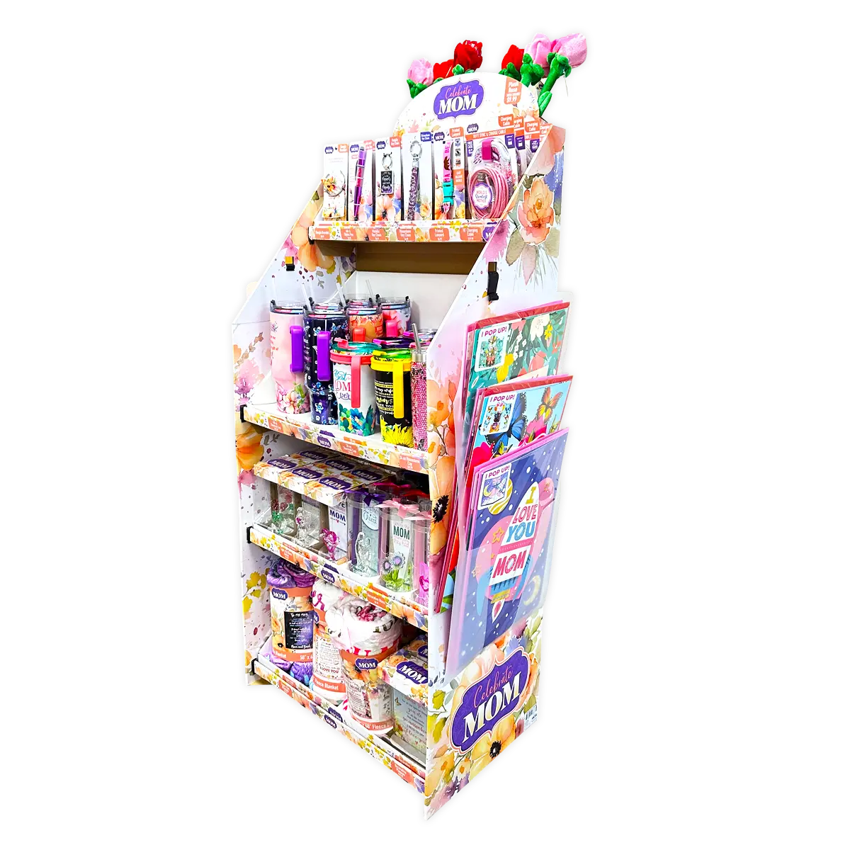 Mother's Day Celebrate Mom Assortment Floor Display - 102 Pieces Per Retail Ready Floor Display 88516 KIPP BROTHERS