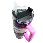 40 oz Insulated Stainless-Steel Cup with Straw - 12 Pieces Per Pack 88520 NOVELTY INC