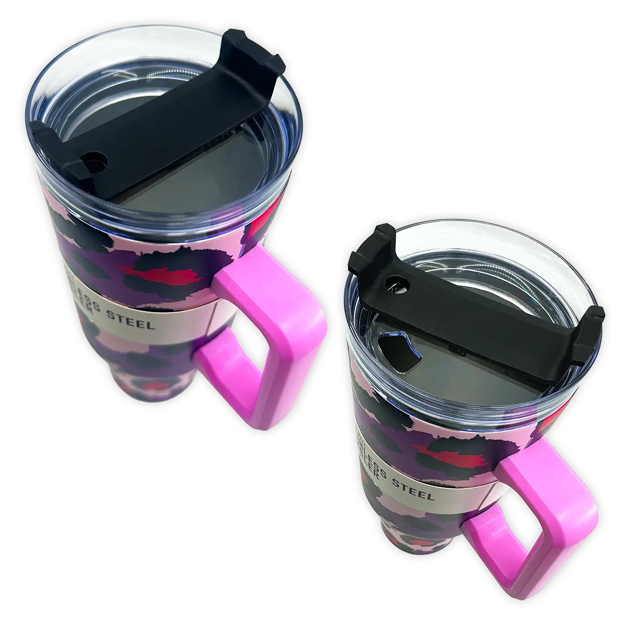 40 oz Insulated Stainless-Steel Cup with Straw - 12 Pieces Per Pack 88520 NOVELTY INC