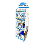 Grilling Center Assortment Floor Display - 81 Pieces Per Retail Ready Display 88524 TORCH BLUE