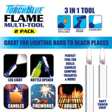 Grilling Center Assortment Floor Display - 81 Pieces Per Retail Ready Display 88524 TORCH BLUE