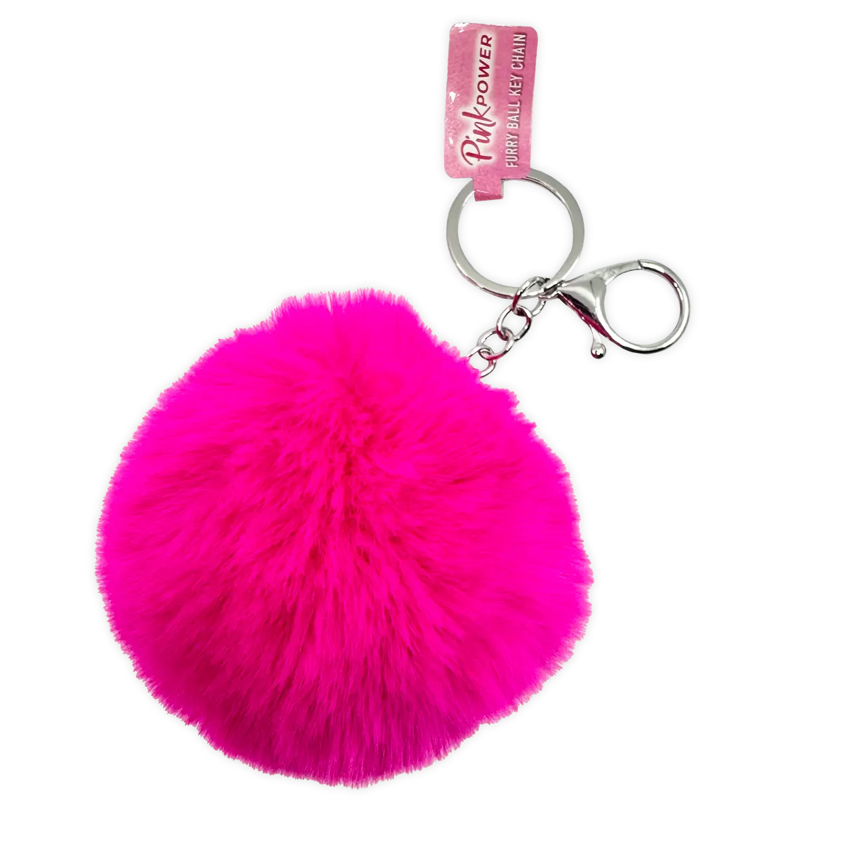 Pink Power Key Chain and Can Cooler Assortment - 18 Pieces Per Retail Ready Display 88528 NOVELTY INC