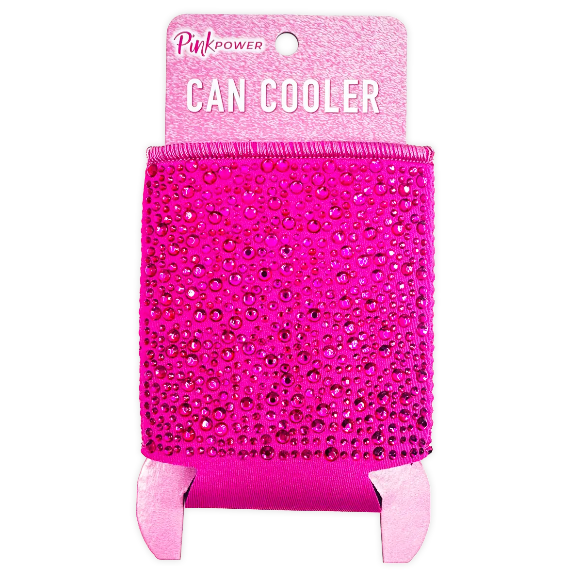 Pink Power Key Chain and Can Cooler Assortment - 18 Pieces Per Retail Ready Display 88528 NOVELTY INC