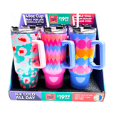 40 oz Insulated Stainless-Steel Patriotic Printed Cups - 12 Pieces Per Retail Ready Kit Display 88539 ROUGHNECK