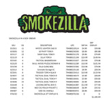 Curated Smokezilla Top Sellers Assorted Smoking Accessories Floor Display 88549 SMOKEZILLA