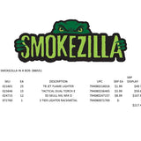 Curated Smokezilla Countertop Lighter Display - 3 Tier 88551 SMOKEZILLA