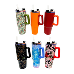 40 oz Stainless-Steel Insulated Seasonal Cups - 15 Pieces Per Retail Ready Display 88571 ROUGHNECK