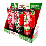 40 oz Stainless-Steel Insulated Seasonal Cups - 15 Pieces Per Retail Ready Display 88571 ROUGHNECK