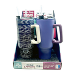 40 oz Stainless-Steel Insulated Seasonal Cups - 12 Pieces Per Retail Ready Display 88572 ROUGHNECK