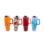 40 oz Stainless-Steel Insulated Seasonal Cups - 12 Pieces Per Retail Ready Display 88572 ROUGHNECK