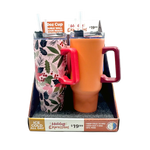 40 oz Stainless-Steel Insulated Seasonal Cups - 12 Pieces Per Retail Ready Display 88572 ROUGHNECK