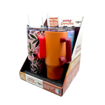 40 oz Stainless-Steel Insulated Seasonal Cups - 12 Pieces Per Retail Ready Display 88572 ROUGHNECK