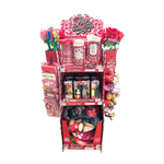 Valentine's Day Rose Plush and Gift Assortment Floor Display - 58 Pieces Per Retail Ready Display 88576 KIPP BROTHERS