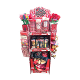 Valentine's Day Rose Plush and Gift Assortment Floor Display - 58 Pieces Per Retail Ready Display 88576 KIPP BROTHERS