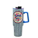 40 oz Stainless-Steel Insulated Themed Cups - 6 Pieces Per Retail Ready Display 88577 ROUGHNECK