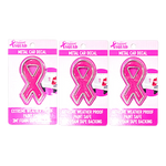 Breast Cancer Awareness Pink Support Squad Assortment Floor Display - 64 Pieces Per Retail Ready Display 88590 NOVELTY INC