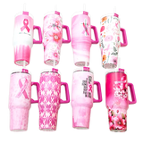 Breast Cancer Awareness Pink Support Squad Assortment Floor Display - 64 Pieces Per Retail Ready Display 88590 NOVELTY INC