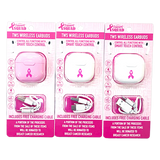 Breast Cancer Awareness Pink Support Squad Assortment Floor Display - 64 Pieces Per Retail Ready Display 88590 NOVELTY INC