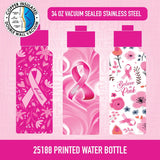 Breast Cancer Awareness Pink Support Squad Assortment Floor Display - 64 Pieces Per Retail Ready Display 88590 NOVELTY INC