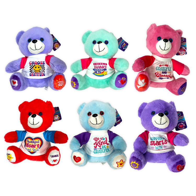 Forever Fuzzy Plush Assortment Floor Display - 44 Pieces Per Retail Ready Display Kit 88613 NOVELTY INC