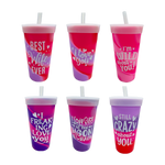 Valentines Day Glass Plush and Gift Assortment Floor Display - 56 Pieces Per Retail Ready Display Kit 88616 NOVELTY INC