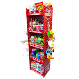 Expositor de suelo de juguetes Fun Frenzy - 130 piezas por expositor listo para venta al por menor 88625