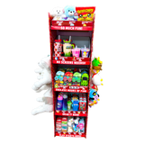 Expositor de suelo de juguetes Fun Frenzy - 130 piezas por expositor listo para venta al por menor 88625