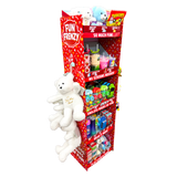 Expositor de suelo de juguetes Fun Frenzy - 130 piezas por expositor listo para venta al por menor 88625