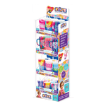 Sipz Silicone Cup Assortment Floor Display - 38 Pieces Per Retail Ready Display Kit 88622 NOVELTY INC