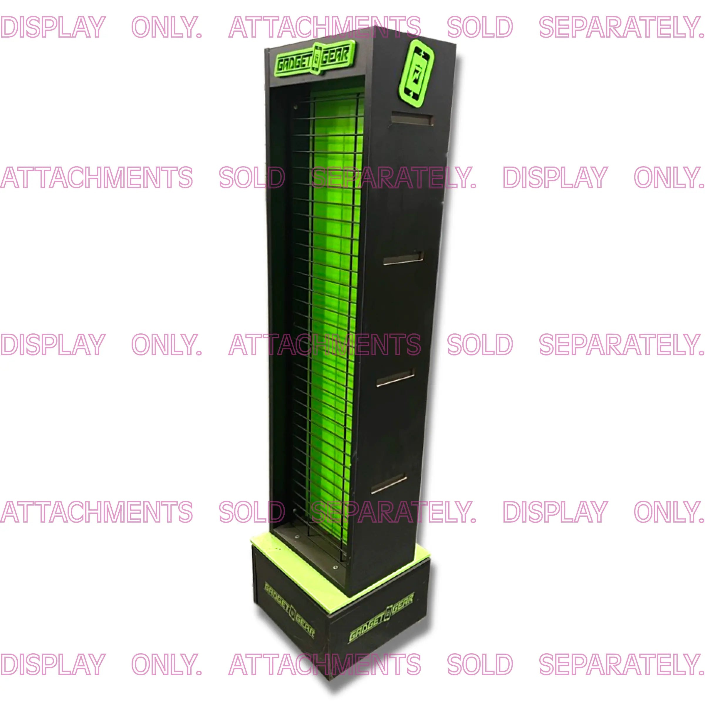 Merchandising Fixture - Gadget Gear Spinner (Short) Floor Display ONLY 968790 GADGET GEAR