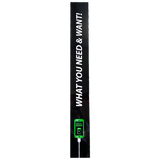 Merchandising Fixture - Gadget Gear Pilot Wing Rack Signage Kit ONLY 978830 GADGET GEAR