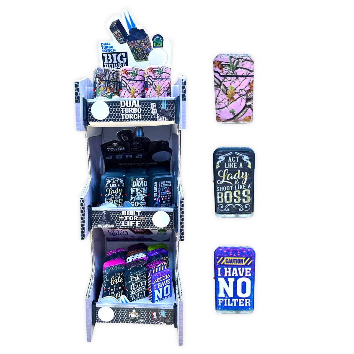 Curated Big Bubba Tac Gear Dual Torch Lighter Kit 88596 TAC GEAR
